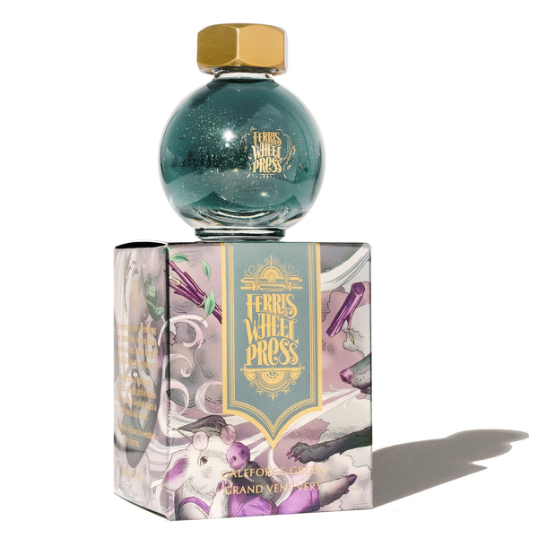 Ferris Wheel Press Galeforce Green Ferritales Fountain Pen Inks#Size_20ML