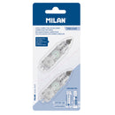 Milan Correction Tape Refill 5mm x 6m Pack of 2