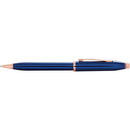 Cross Century II Translucent Cobalt Blue Lacquer Ballpoint Pen