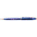 Cross Century II Cherry Blossom Blue Lacquer with Rose Gold Trim Ballpoint Pen