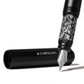 Ferris Wheel Press Aluminium Carousel Fine Fountain Pens#Colour_BEARRINGTON BLACK
