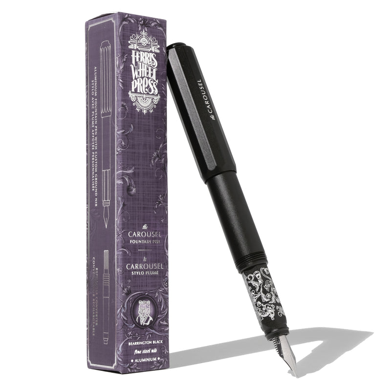 Ferris Wheel Press Aluminium Carousel Medium Fountain Pens