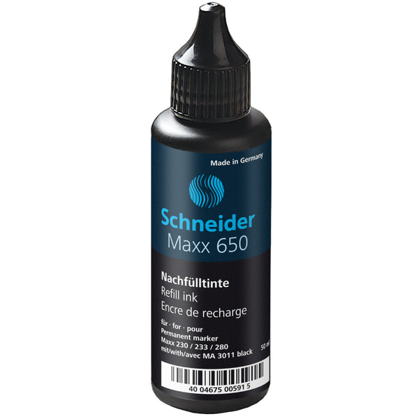 Schneider Maxx 650 Permanent Marker Refills#Colour_BLACK
