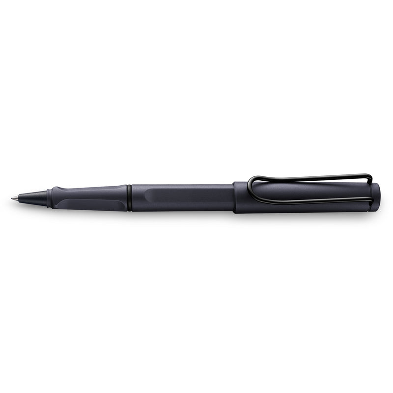 Lamy Safari Steel Black Rollerball Pen