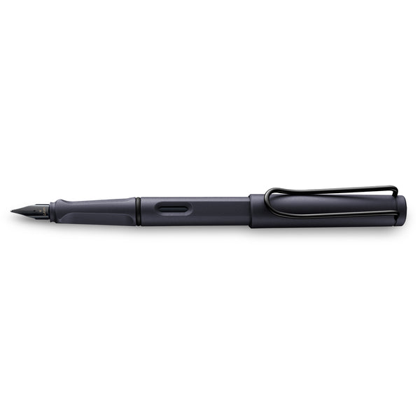 Lamy Safari Steel Black Fountain Pens#Size_EXTRA FINE
