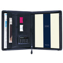 Debden Executive A4 Zippered PU Black Compendium Portfolio