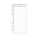 Debden Personal Day to a Page Undated Dayplanner Refill