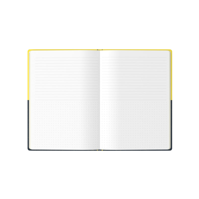 Jumble & Co A5 Ruled/Dot Grid Method & Magic Notebook