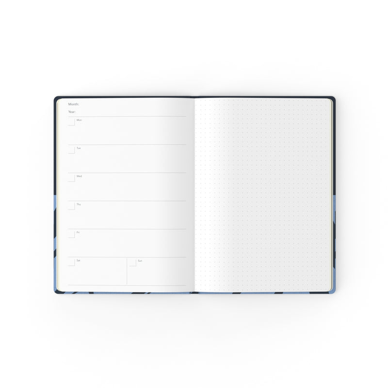 Jumble & Co A5 Week to View Undated Organisation & Inspiration Diary