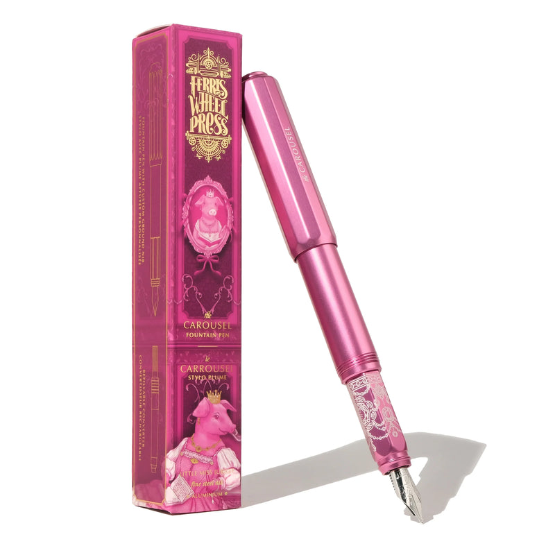 Ferris Wheel Press Aluminium Carousel Medium Fountain Pens