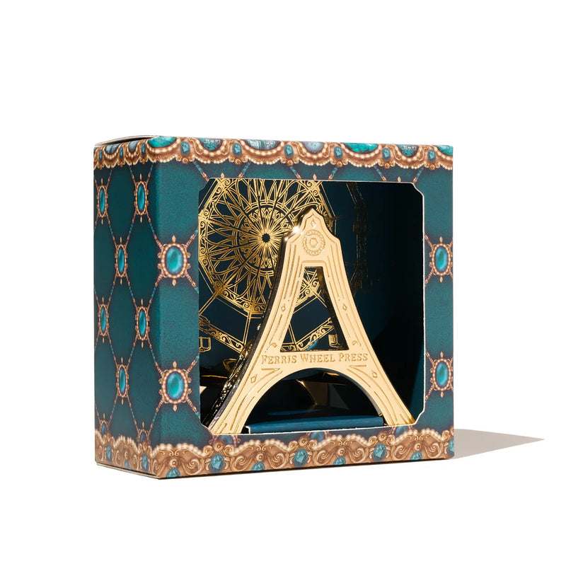 Ferris Wheel Press Gold Polished Edition 38ml Ink Carriage Stand