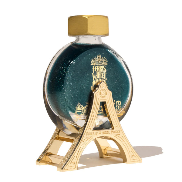 Ferris Wheel Press Gold Polished Edition 38ml Ink Carriage Stand