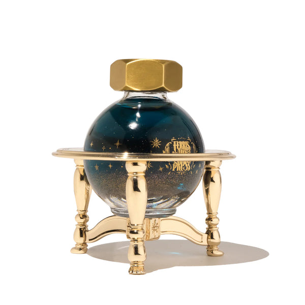 Ferris Wheel Press Gold Polished Edition 20ml Ink Carriage Stand