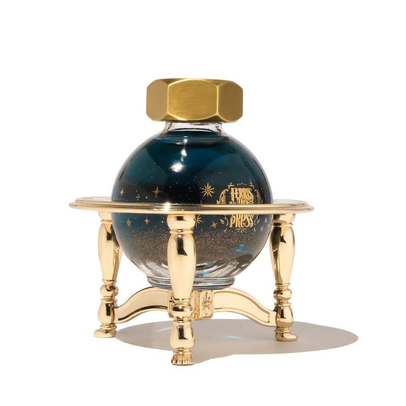 Ferris Wheel Press Gold Polished Edition 20ml Ink Carriage Stand