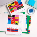 Avery 4up 100 Sheets 220x42mm Lateral Filing Labels