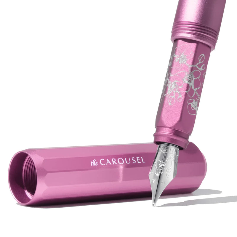 Ferris Wheel Press x Fete Chinoise Aluminium Carousel LNY Serpentine Blooms Fountain Pens