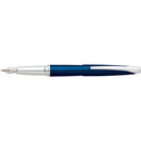 Cross ATX Translucent Blue Lacquer Fountain Pens