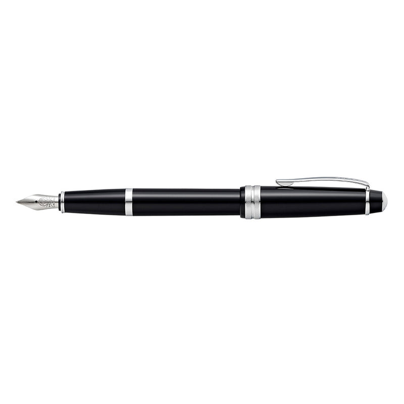 Cross Bailey Light Glossy Black Resin Extra Fine Nib Fountain Pen