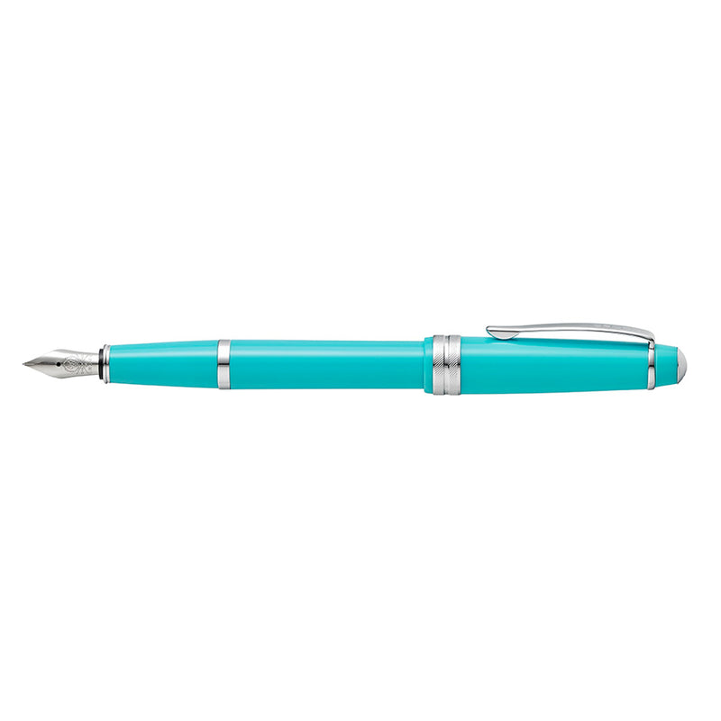 Cross Bailey Light Glossy Teal Resin Medium Nib Fountain Pen