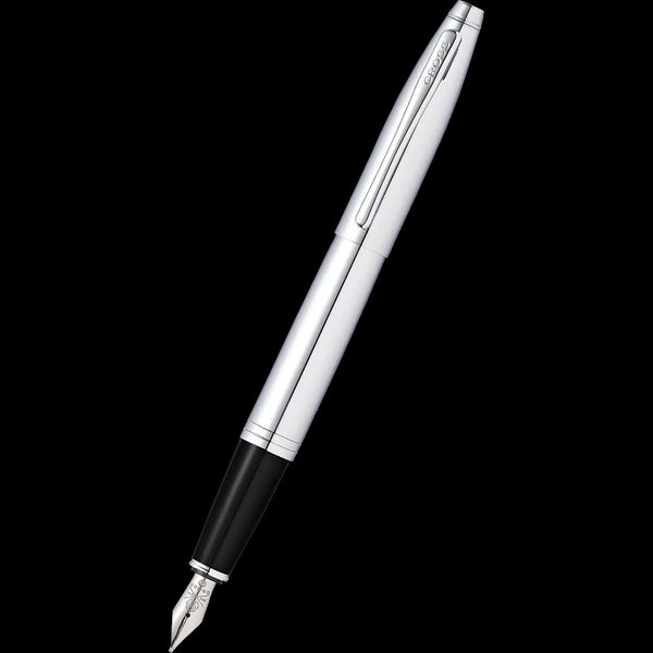 Cross Calais Polished Chrome Fine Nib Fountain Pen