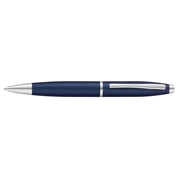 Cross Calais Matt Ballpoint Pens#Colour_METALLIC BLUE LACQUER