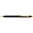 Cross Classic Century Black Lacquer with 23kt Gold Plated Trim 0.7mm Pencil