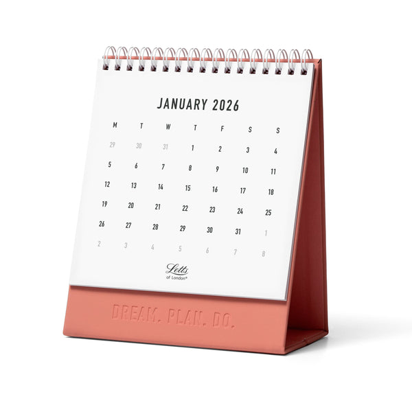 Letts of London Desk Calendars Conscious 150X180MM 2026#Colour_CLAY