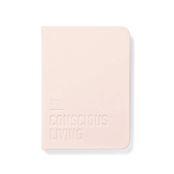 Letts of London Diaries Conscious Week to View Rosewater 2026#Size_A6