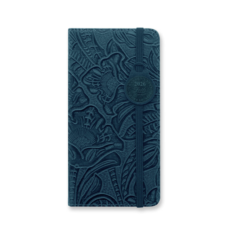Letts of London Diaries Baroque Slim Week to View 2026