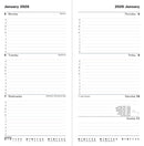 Letts of London Diaries Principal Slim Week to View 2026