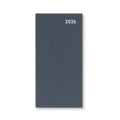 Letts of London Diaries Principal Slim Week to View 2026#Colour_ENGLISH GREY