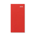Letts of London Diaries Principal Slim Week to View 2026#Colour_ENGLISH RED