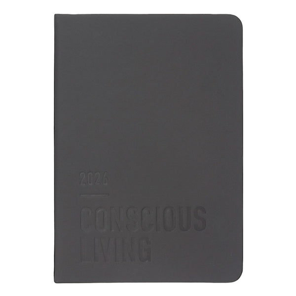 Letts of London Diaries Conscious Evergreen A6 Week to View 2026#Colour_SLATE