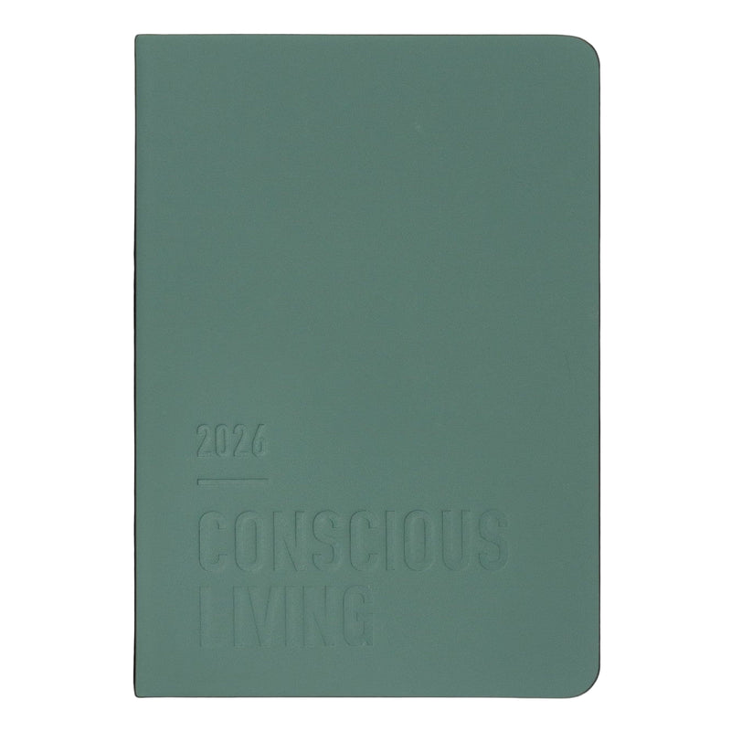Letts of London Diaries Conscious Evergreen A6 Week to View 2026