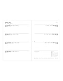 Letts of London Diaries La Belle Nature Week to View Blue 2026