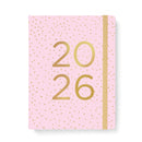 Filofax Planner Confetti A5 Week to View Rose Quartz 2026