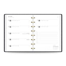 Filofax Planner Moonlight A5 Week to View Black 2026