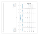 Filofax Refill Classic Month To A Page With Notes Personal 2026