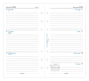 Filofax Refill Classic Week to View Ruled Personal 2026