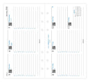 Filofax Refill Classic Week to View With Appts Landscape Personal 2026