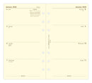 Filofax Refill Classic Week to View Personal Cotton Cream 2026