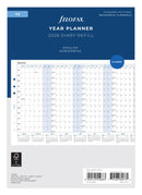 Filofax Refill Year Planner Horizontal A5 2026
