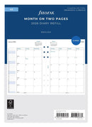 Filofax Refill Classic Month To View A5 2026