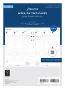 Filofax Refill Classic Week to View With Appts A5 2026