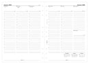 Filofax Refill Classic Week to View With Appts Vertical Deskfax 2026