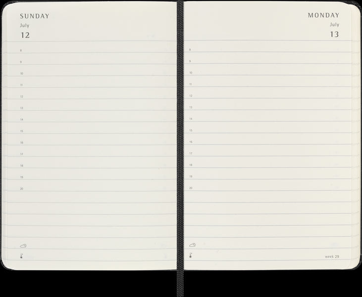 Moleskine Diaries 12 Month Daily HC Pocket 2026