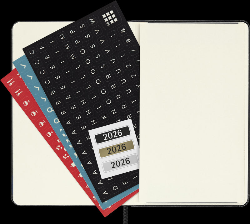 Moleskine Diaries 12 Month Daily HC Pocket 2026