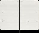 Moleskine Diaries 12 Month Weekly Horizontal SC Black 2026