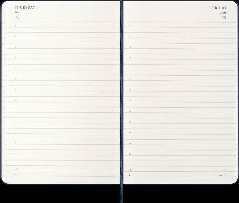 Moleskine Diaries 12 Month Daily HC Large 2026