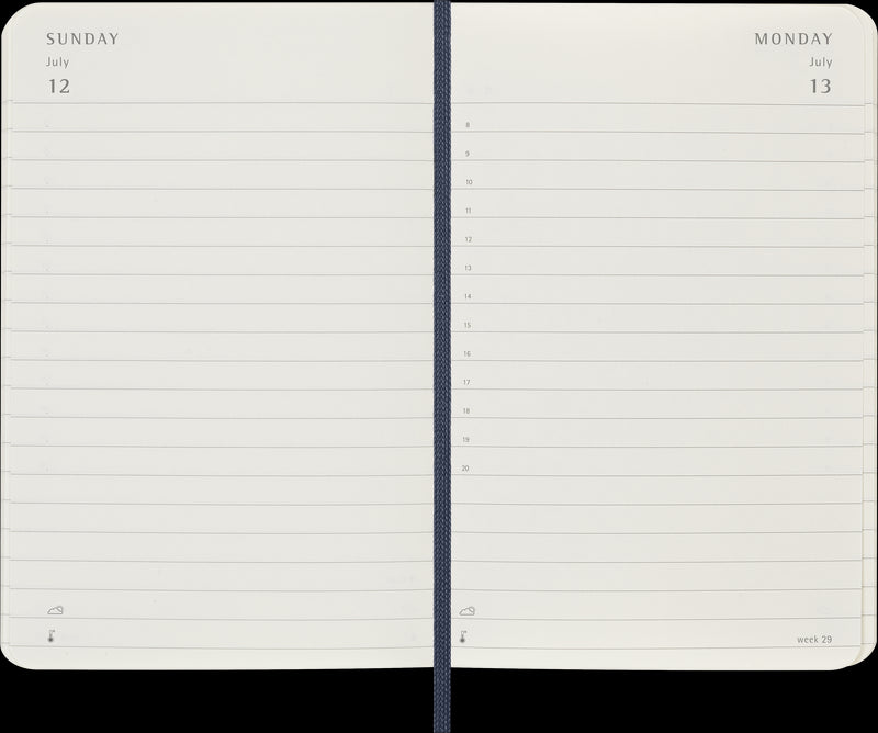 Moleskine Diaries 12 Month Daily SC Pocket 2026